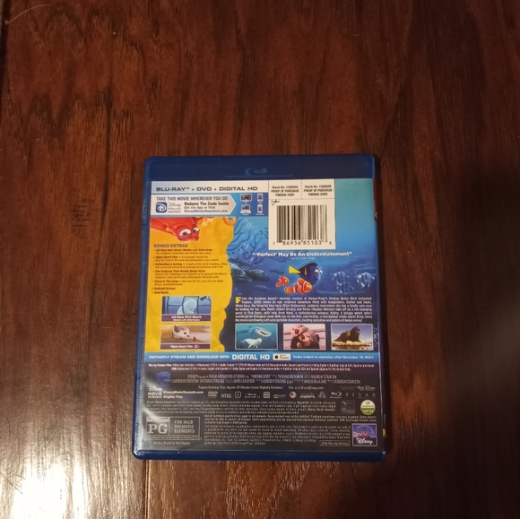 Disney Pixar FINDING DORY on BLU-RAY + DVD - Picture 2 of 2